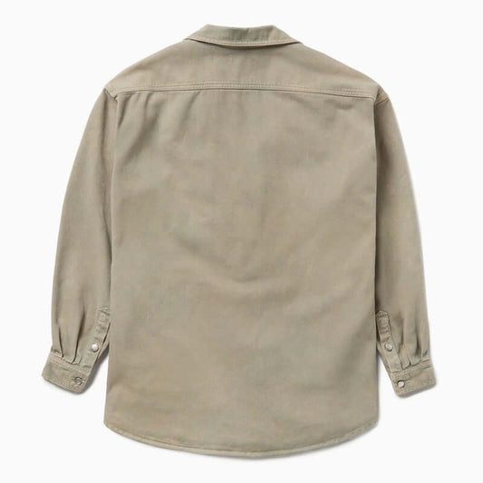1989 STUDIO Light brown denim overshirt S03UCC003FAB001/Q_1989-2400_323