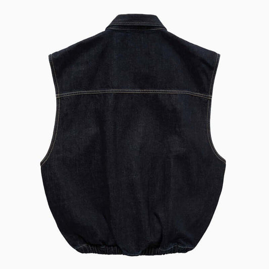 1989 STUDIO Denim vest dark blue S03WCI001DEN001/Q_1989-6200_323
