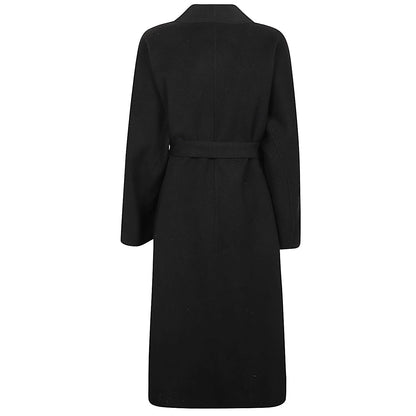 SANDBEIGE Coats Black Jackets