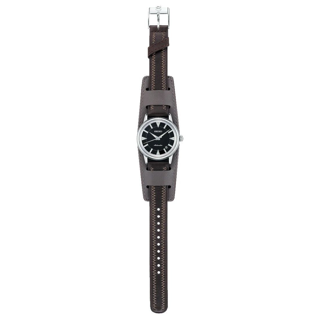 SEIKO PROSPEX Mod. 1959 ALPINIST TERRA - Ltd. Edt. 1.959 pcs. men's wristwatch with stainless steel case and leather strap.