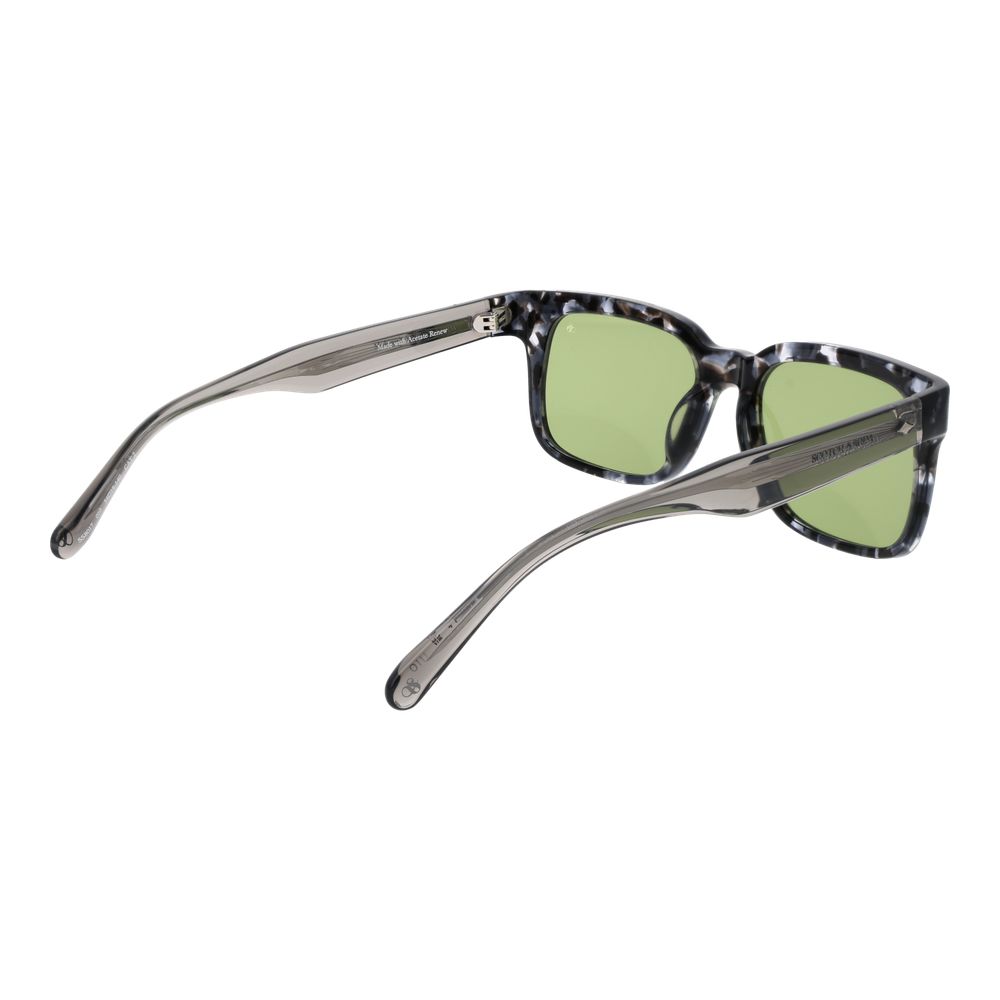 Scotch & Soda Multicolor Men Sunglass with green lenses, acetate multicolor frame, full-rim, 100% UVA and UVB protection.