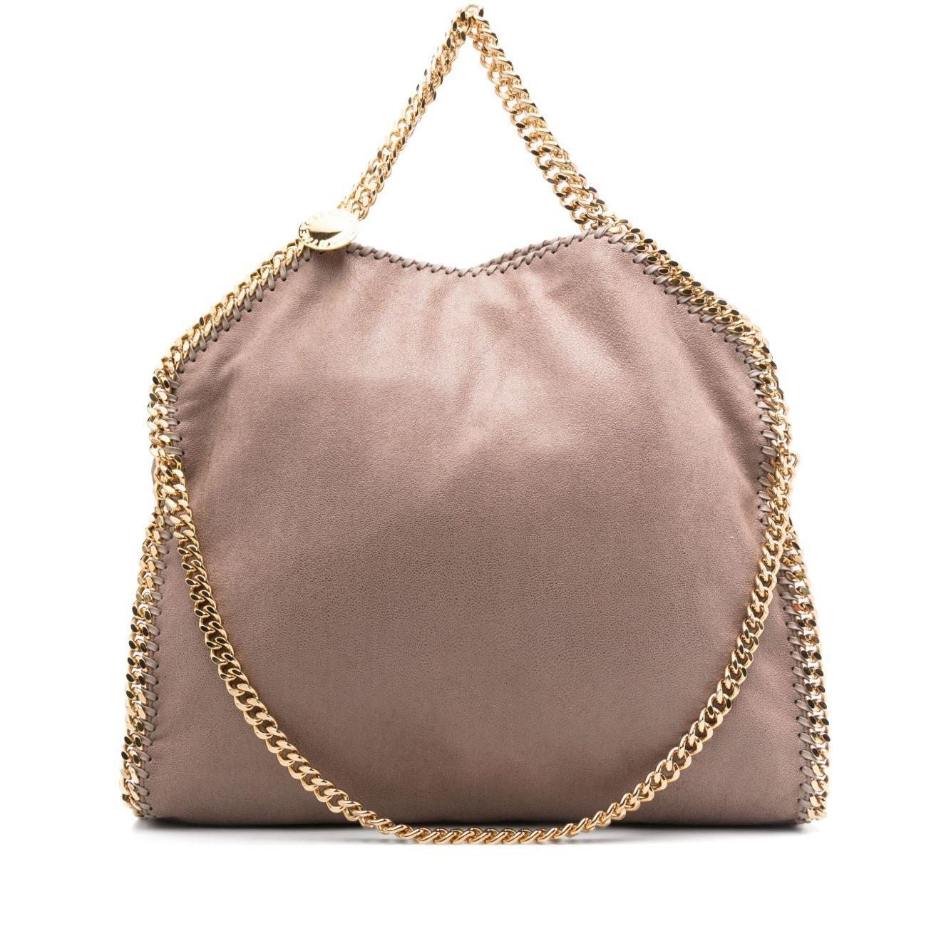 Stella McCartney Falabella chain-trimmed tote bag Handbag