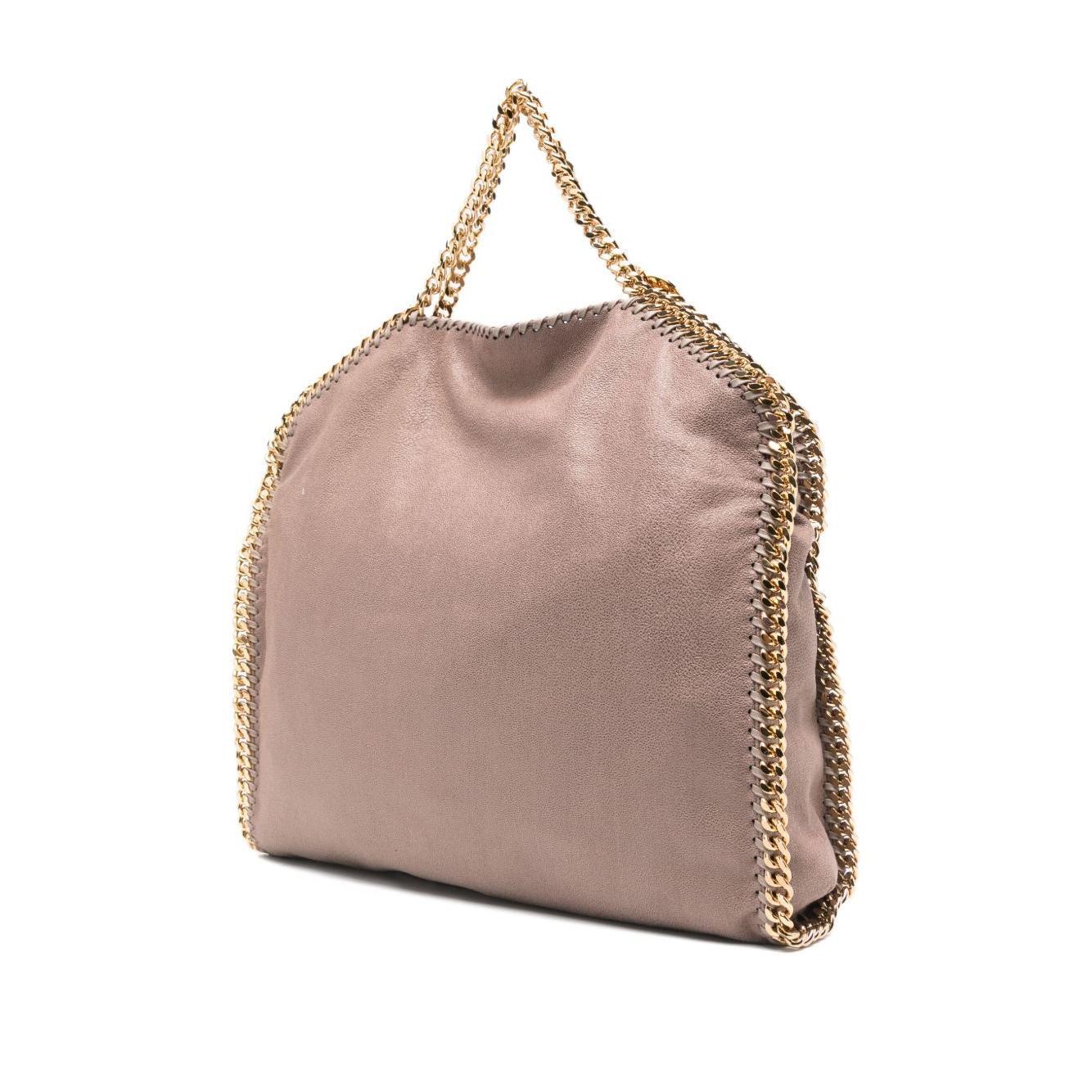 Stella McCartney Falabella chain-trimmed tote bag Handbag