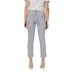 Street One Gray Cotton Slim Fit Jean