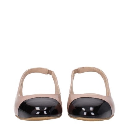 Stuart Weitzman Pink Leather Ballet Flats