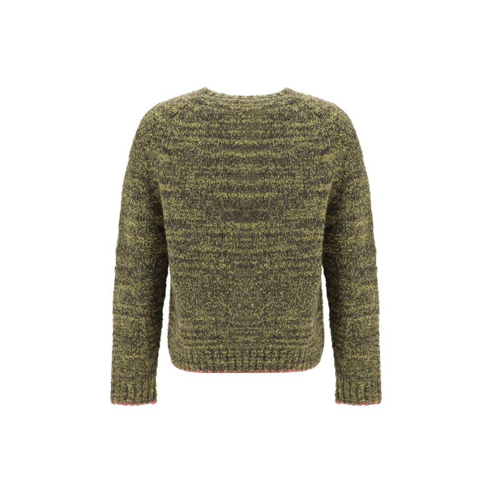Sunflower Green Recycled Polyamide Sweatshirt