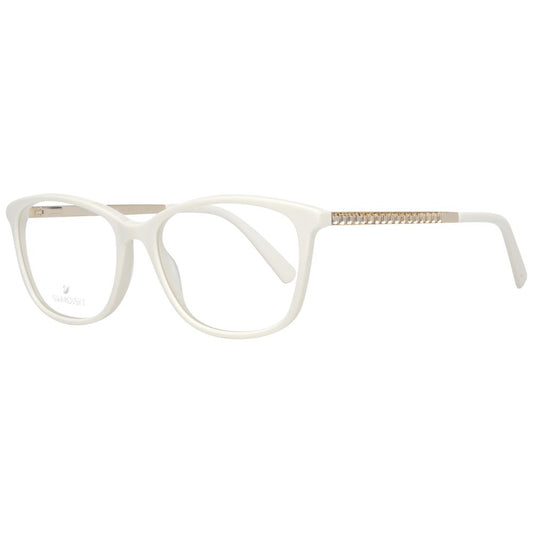 Swarovski White Metal & Plastic Glasses (Frames)