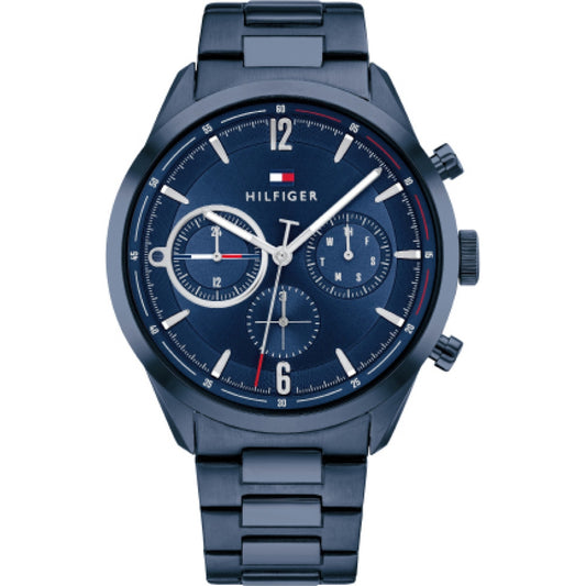 TOMMY HILFIGER MOD. MATTHEW watch with sleek black design and chronograph features, ideal for a stylish and modern look