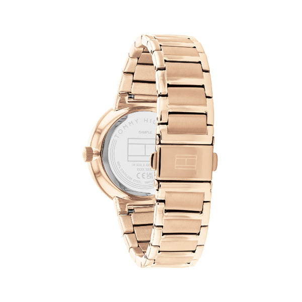 TOMMY HILFIGER Mod. 1782533 ladies' quartz watch with 36mm case, water-resistant 3 ATM. Displayed in official packaging.