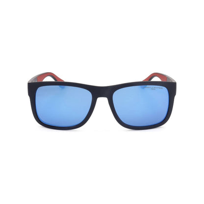 TOMMY HILFIGER SUNGLASSES - TECH LENSES Mod. TH 1556_S MATTE BLUE SUNGLASSES & EYEWEAR