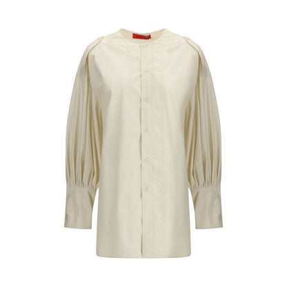 The Latest Cream Cotton Blouse