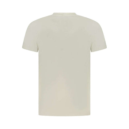 Timberland Beige Cotton Men T-Shirt