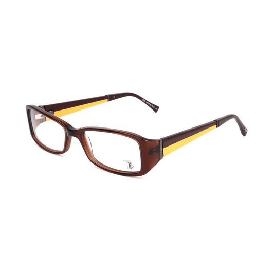 Tod's Bicolor Acetate Glasses (Frames) in havana with lens bridge temple size 53 16 135 mm, featuring stylish design for women.