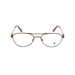 Tod's Brown Metal Frames eyeglasses with matte finish, model TO5006049, featuring dimensions 52/17/140 mm, designed for men.