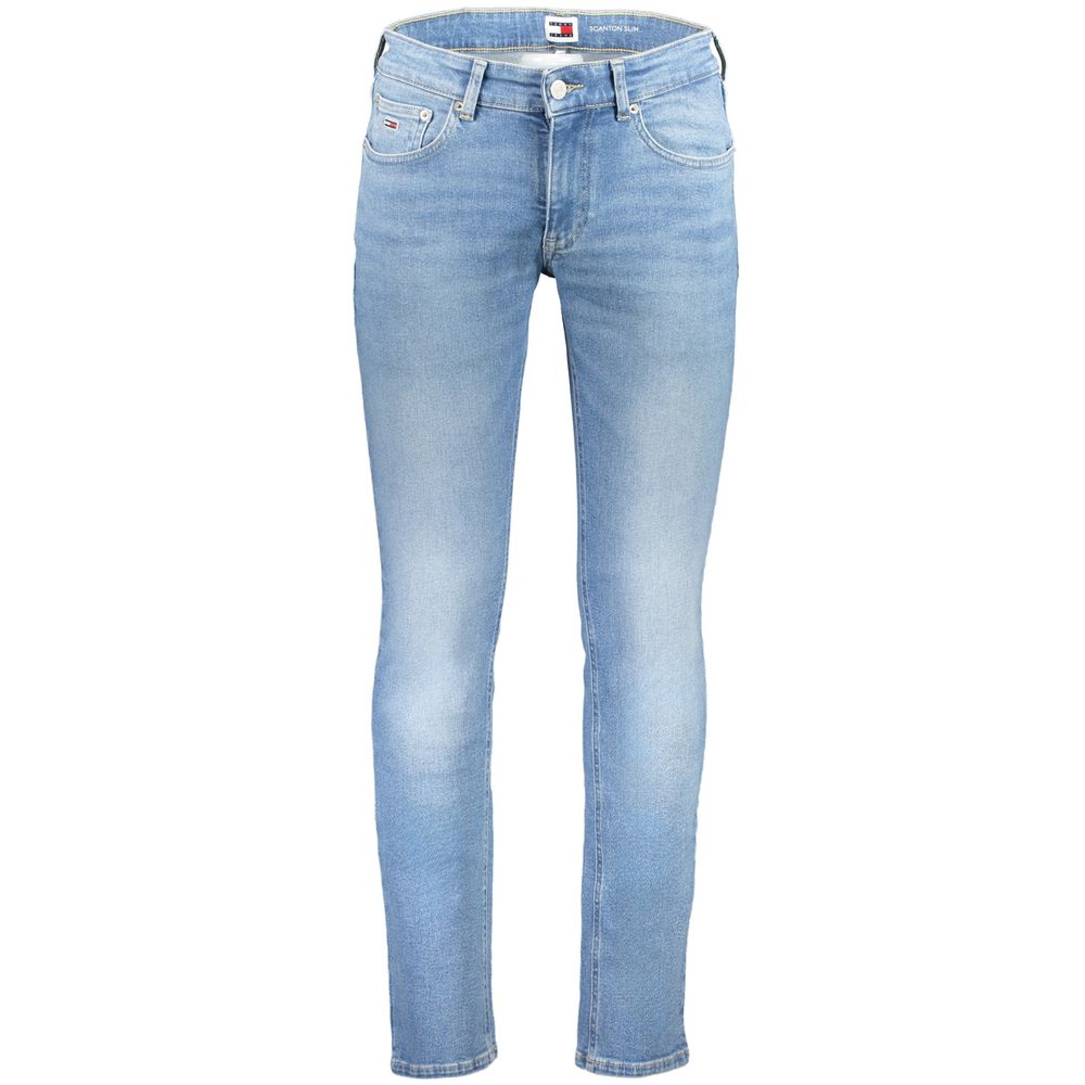 Tommy Hilfiger Blue Cotton Men's Slim Jean