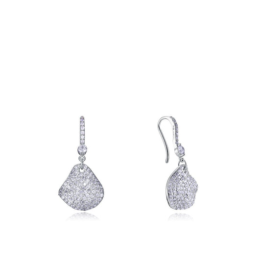 Elegant silver earrings from VICEROY JEWELS Mod. 13090E000-30 collection, featuring a delicate design perfect for ladies' fashion.