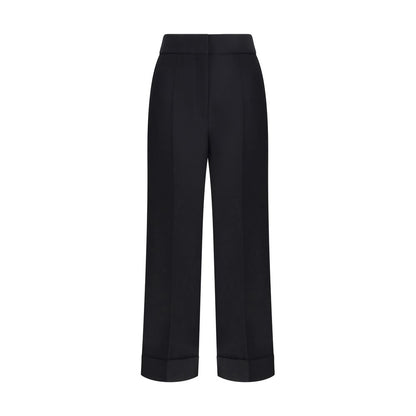Valentino Black Wool Dress Pants