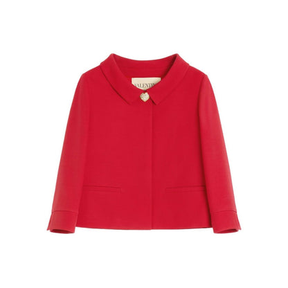 Valentino Crepe Couture Jacket Jackets