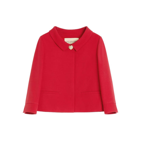 Valentino Crepe Couture Jacket Jackets