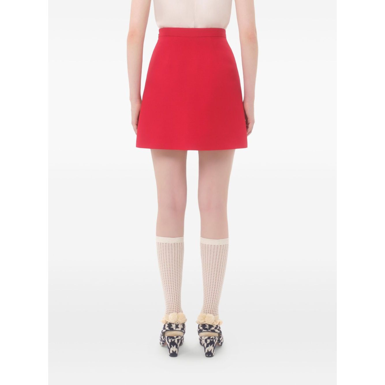 Valentino Crepe Couture Skirt