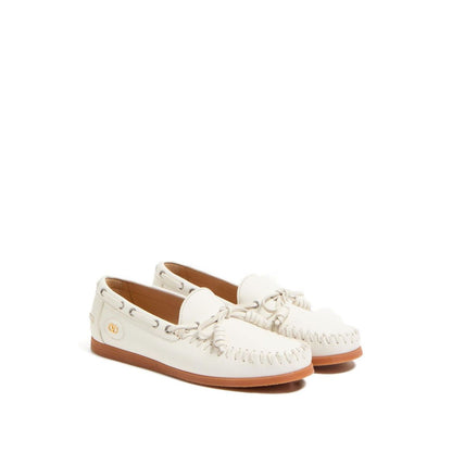 Valentino Garavani Palm Avenue Buffalo Boat Shoe Moccasins