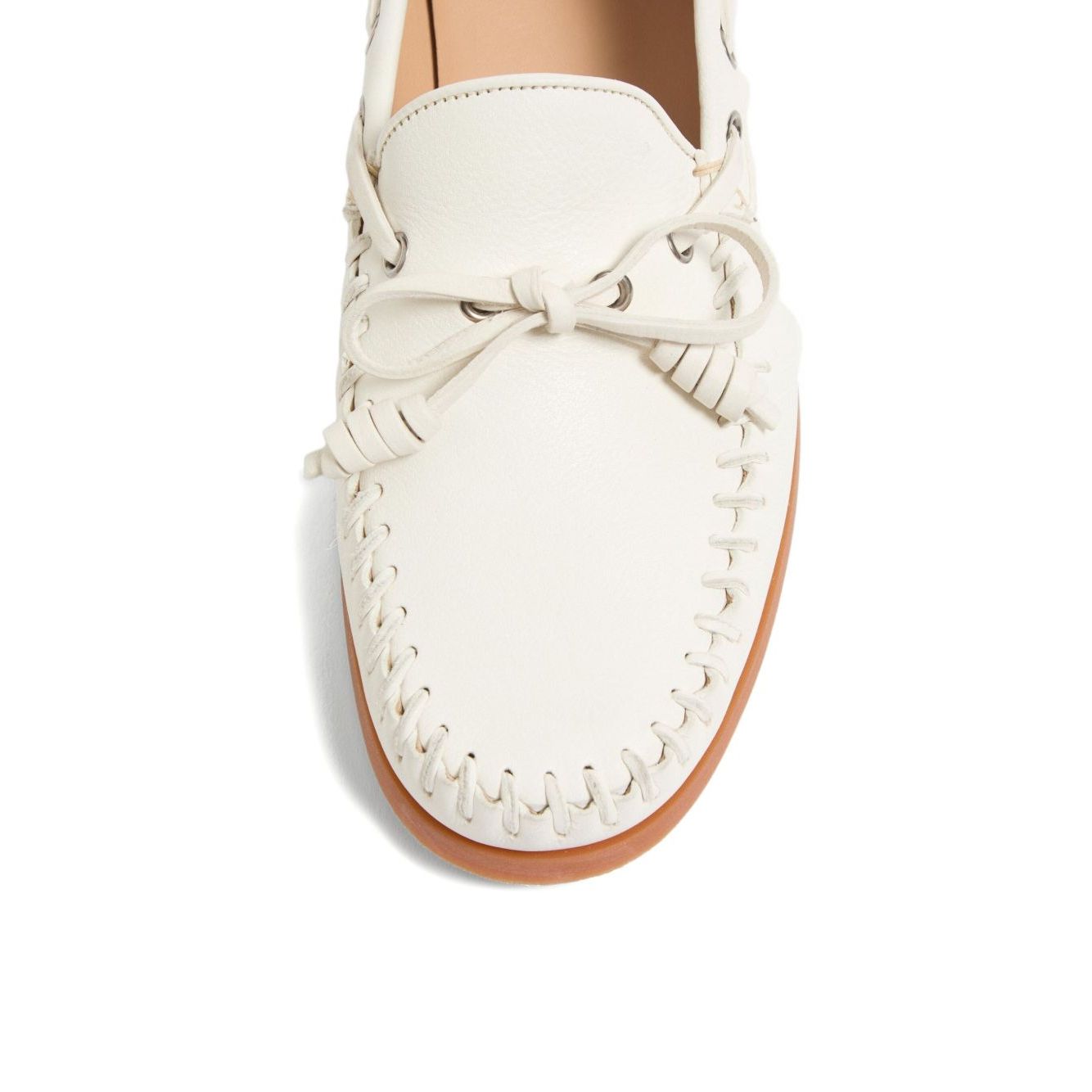 Valentino Garavani Palm Avenue Buffalo Boat Shoe Moccasins
