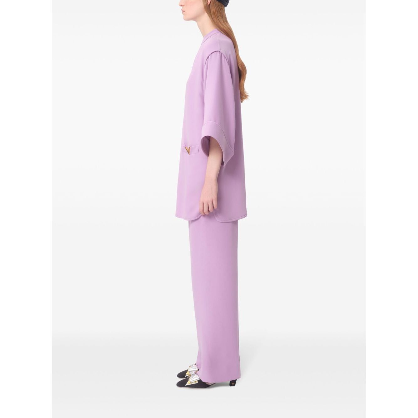 Valentino Vlogo silk mini dress