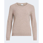Vila Clothes Beige Viscose Sweater VI-7867000127-IT40|S