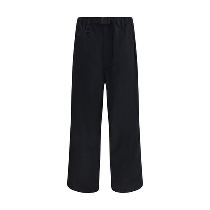 Y-3 Black Nylon Casual Pants
