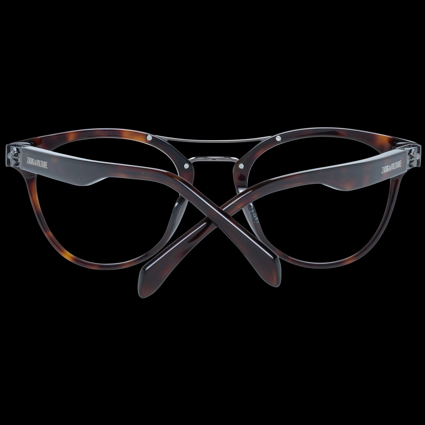 ZADIG & VOLTAIRE MOD. VZV217 490743 stylish lady's eyeglasses, front view of frame design.