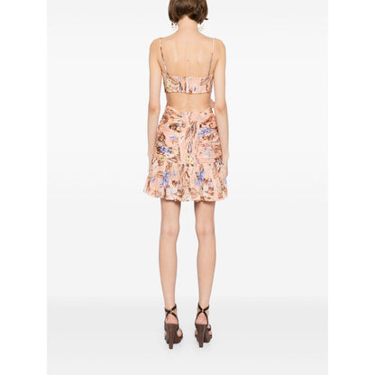 Zimmermann Coco mini dress with bow Dresses
