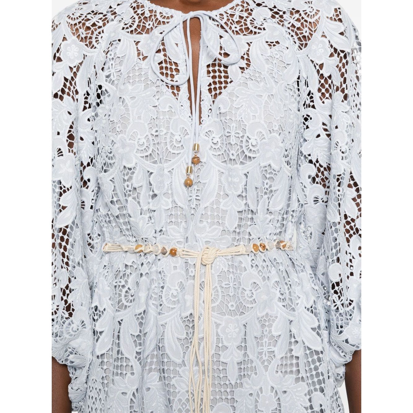 Zimmermann Lace detail mini dress
