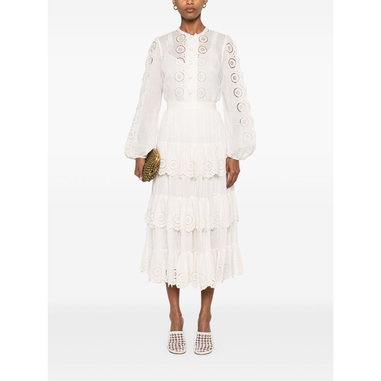 Zimmermann Lucky embroidered blouse