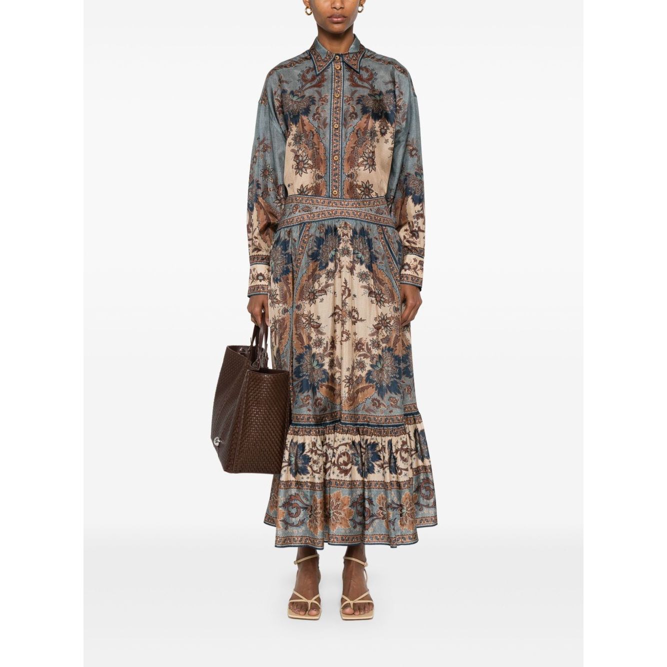 Zimmermann Skirts Blue Skirts