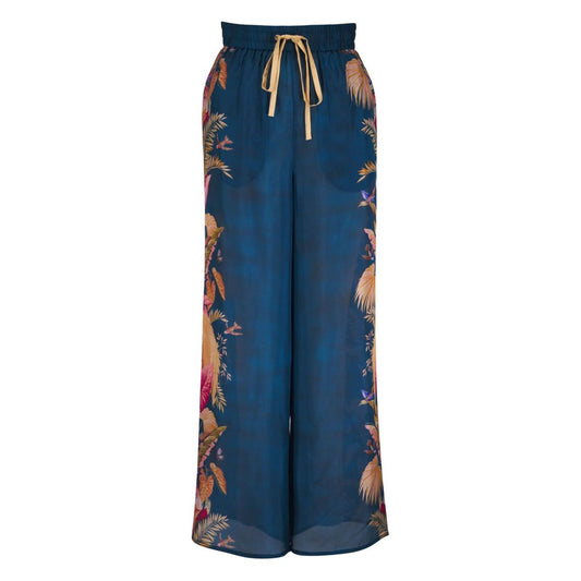 Zimmermann Trousers Blue Trousers